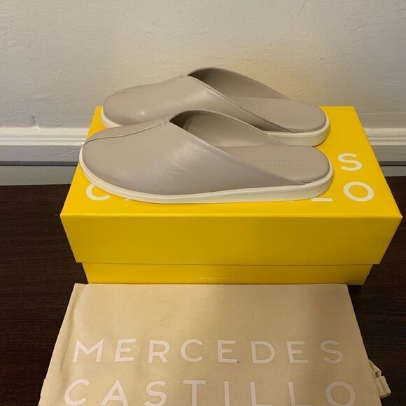 Mercedes Castillo top grain leather upper/lining cushioned Mule size 6/36, NWT - Picture 2 of 15